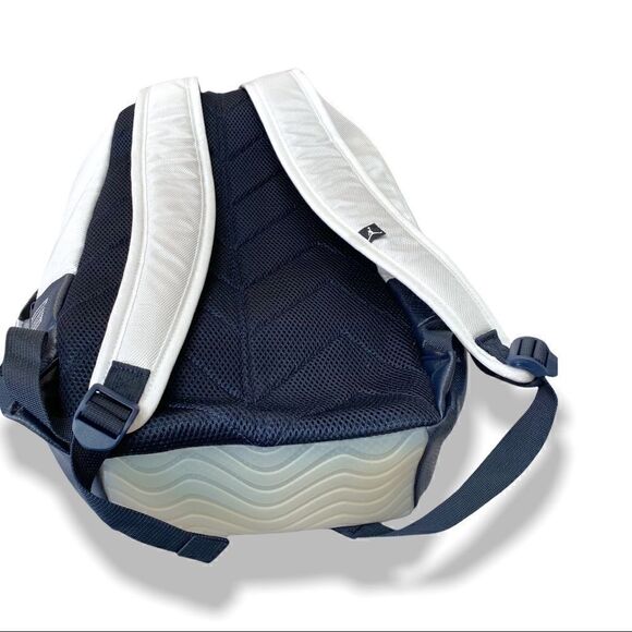 Nike Air Jordan Retro 11 Concord Jumpman Backpack Bag White/Obsidian 9A1971-WU4 - Picture 10 of 11